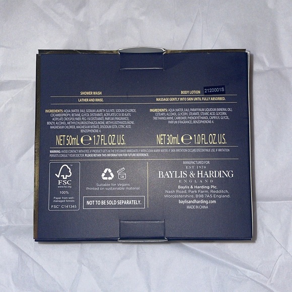 Baylis and Harding England Limited Edition Mulberry Fizz - Picture 2 of 2